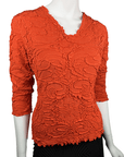 Haystacks Pureed Pumpkin Fluence Surreal Textured Top