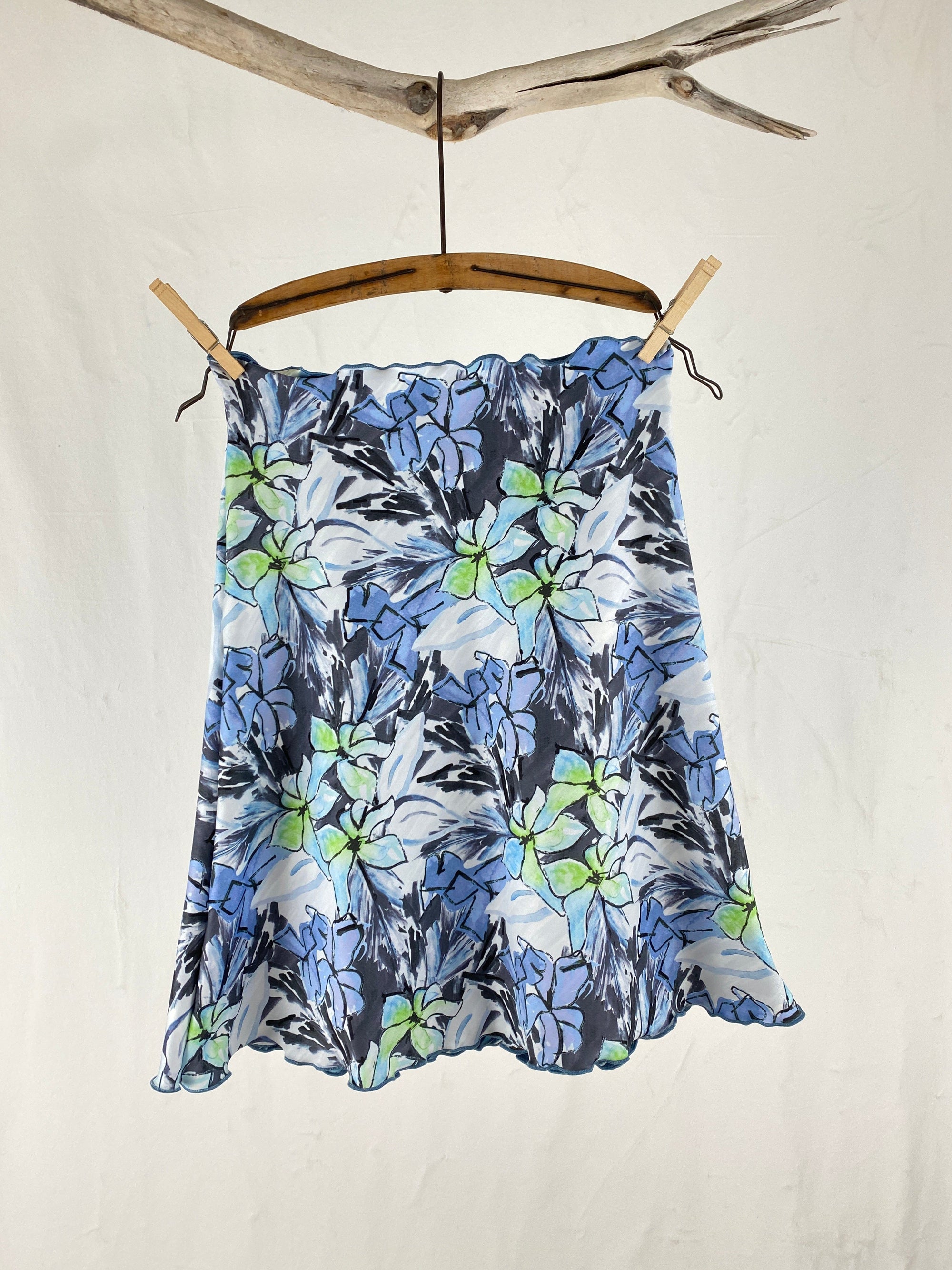 Haystacks Switchstacks Bias Phuket Beach Floral Switchstacks Reversible Bias Skirt