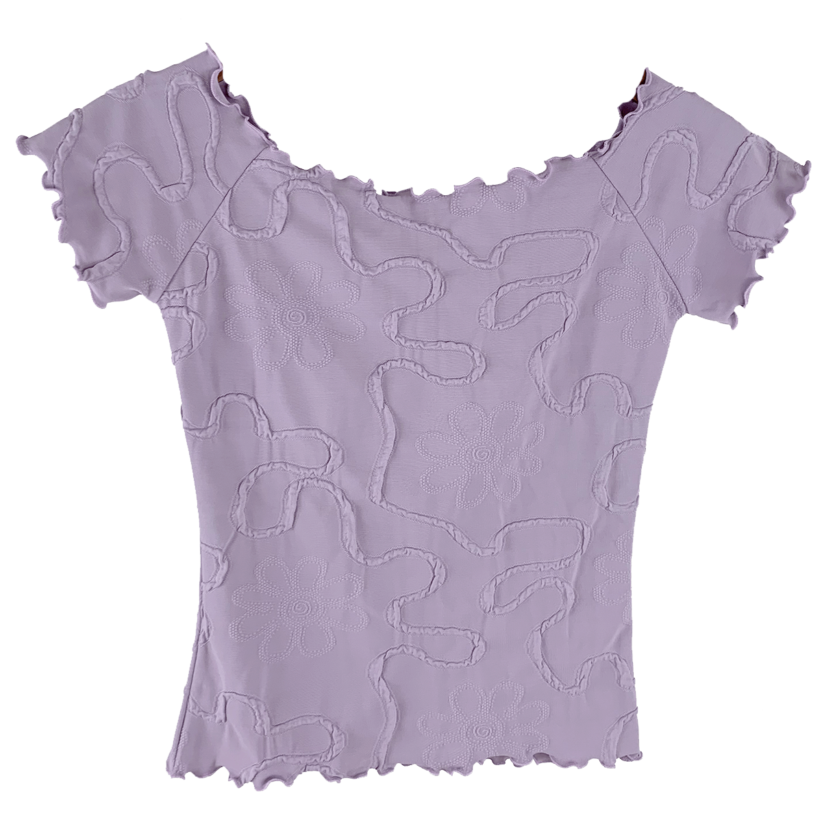 Haystacks top Lavender Grey Ballet Top