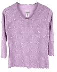 Haystacks top Pastel Lilac Lyrac Surreal Top