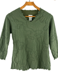 Haystacks top Thyme Conduit Surreal Textured Top