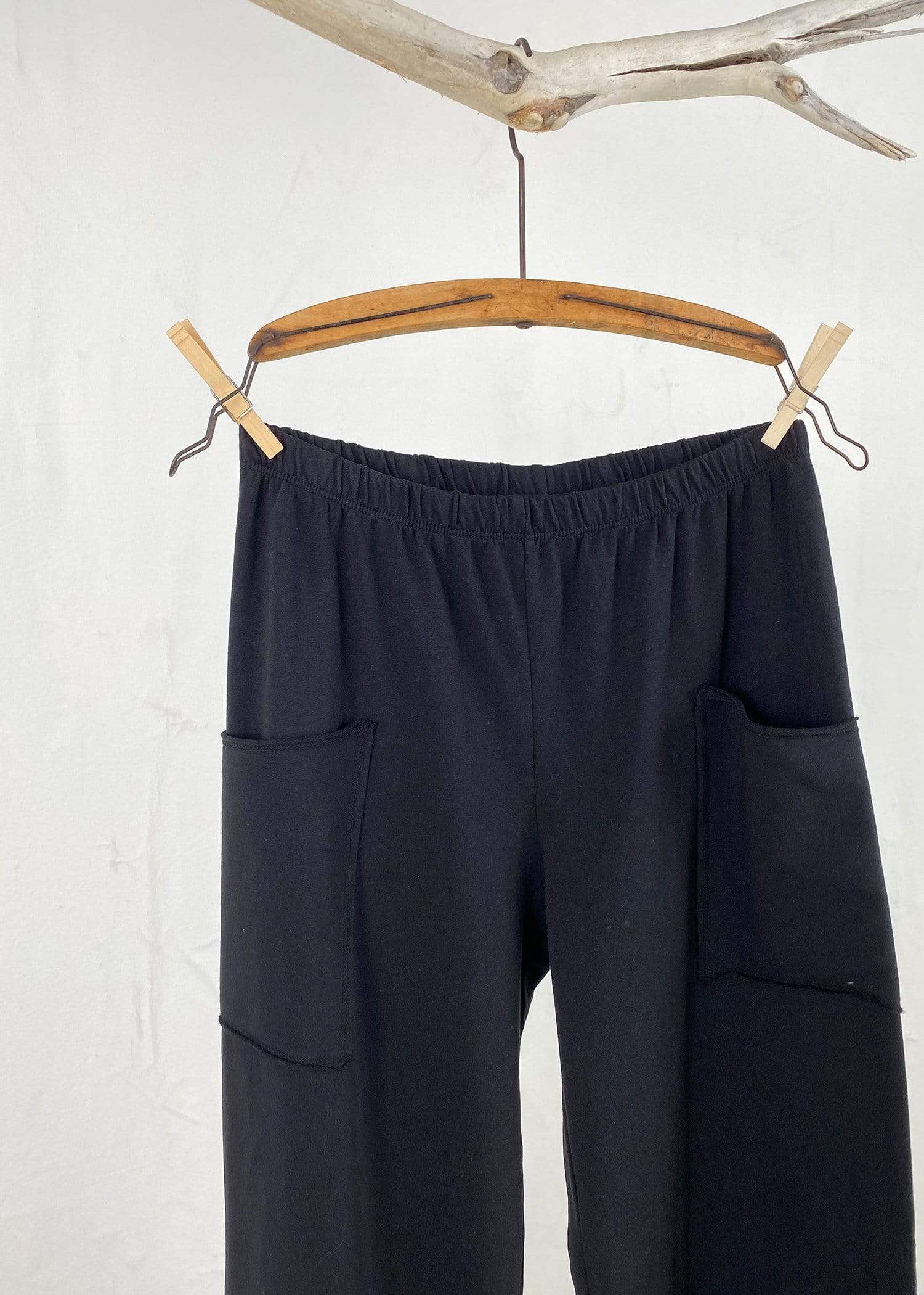 Leelanau Cotton pant Haystacks Leelanau Cotton French Terry Cropped Pant