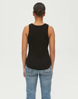 Michael Stars top Michael Stars Luna Y Neck Henley Tank